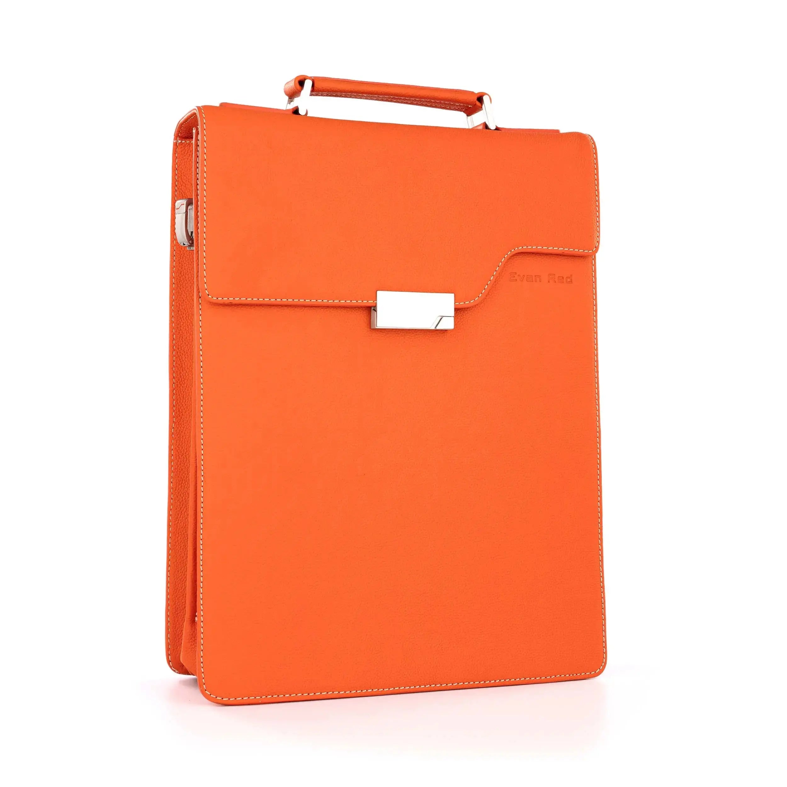 The Modern Backpack - Orange Evan Red