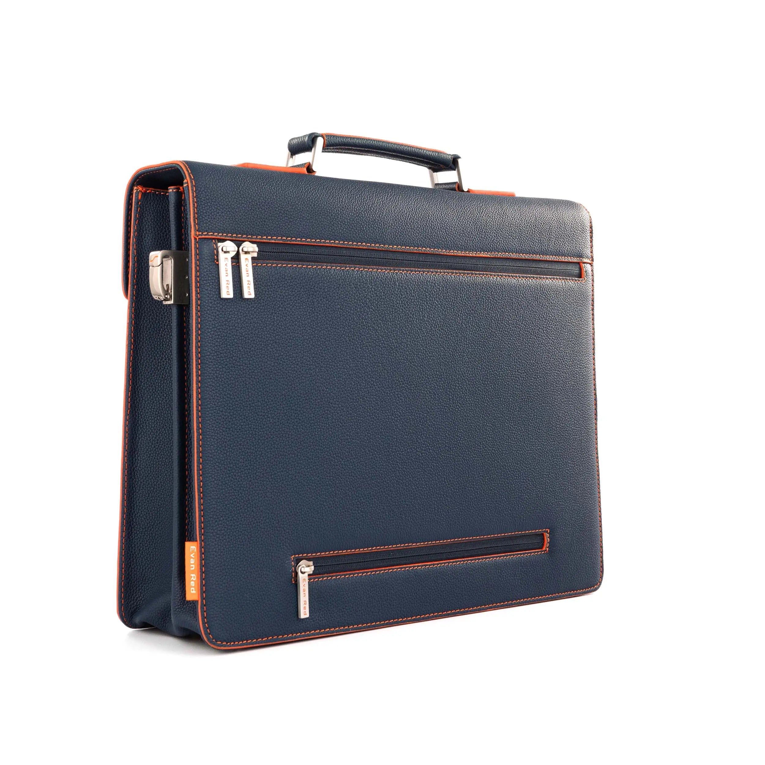 Petrol Blue Evan Red