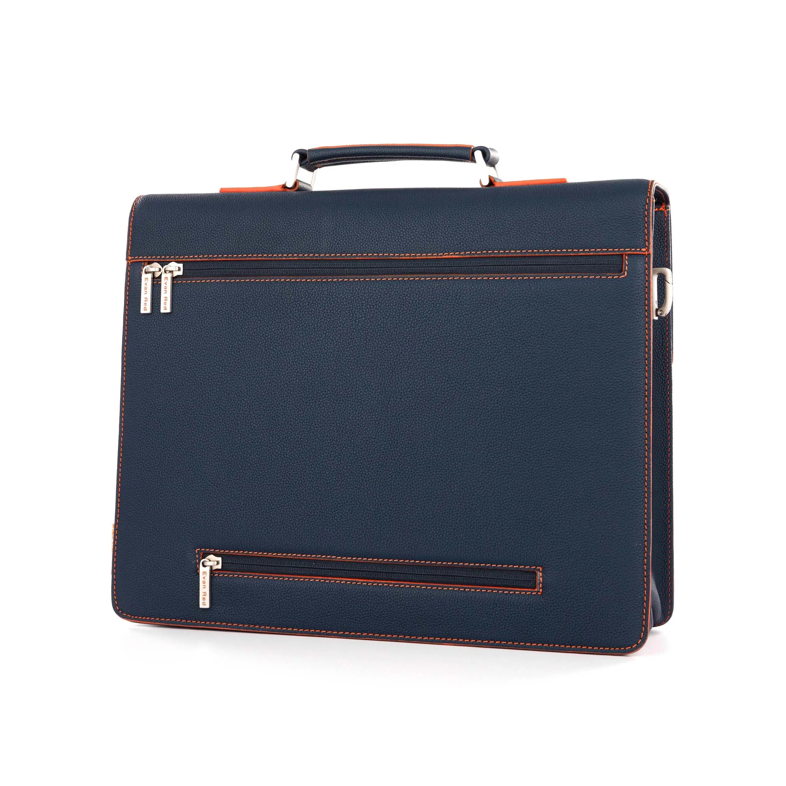 Petrol Blue Evan Red